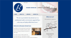 Desktop Screenshot of breastondentalcare.com
